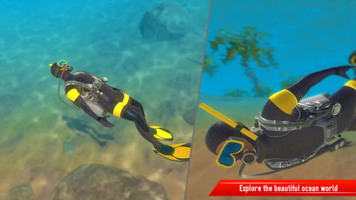 水肺潜水深海游泳模拟器ios版