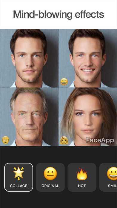 faceapp性转滤镜