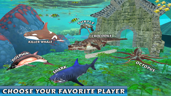鲨鱼海底赛车手机版