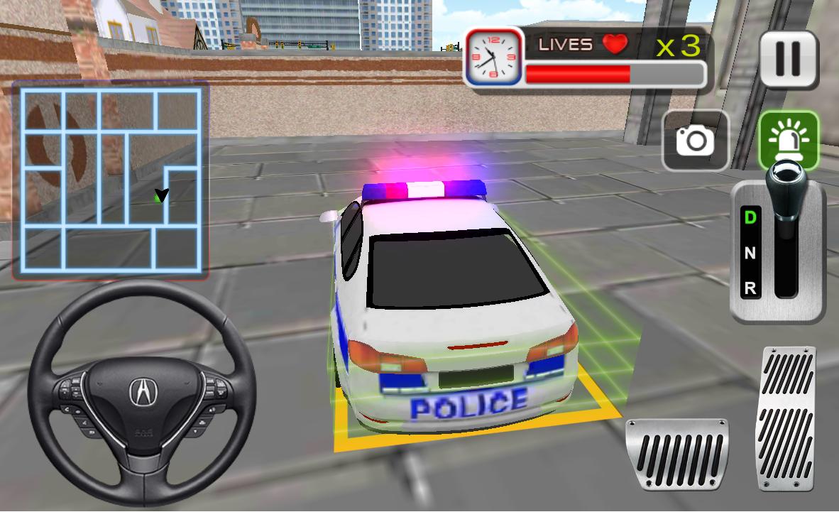 疯狂的警车司机3D