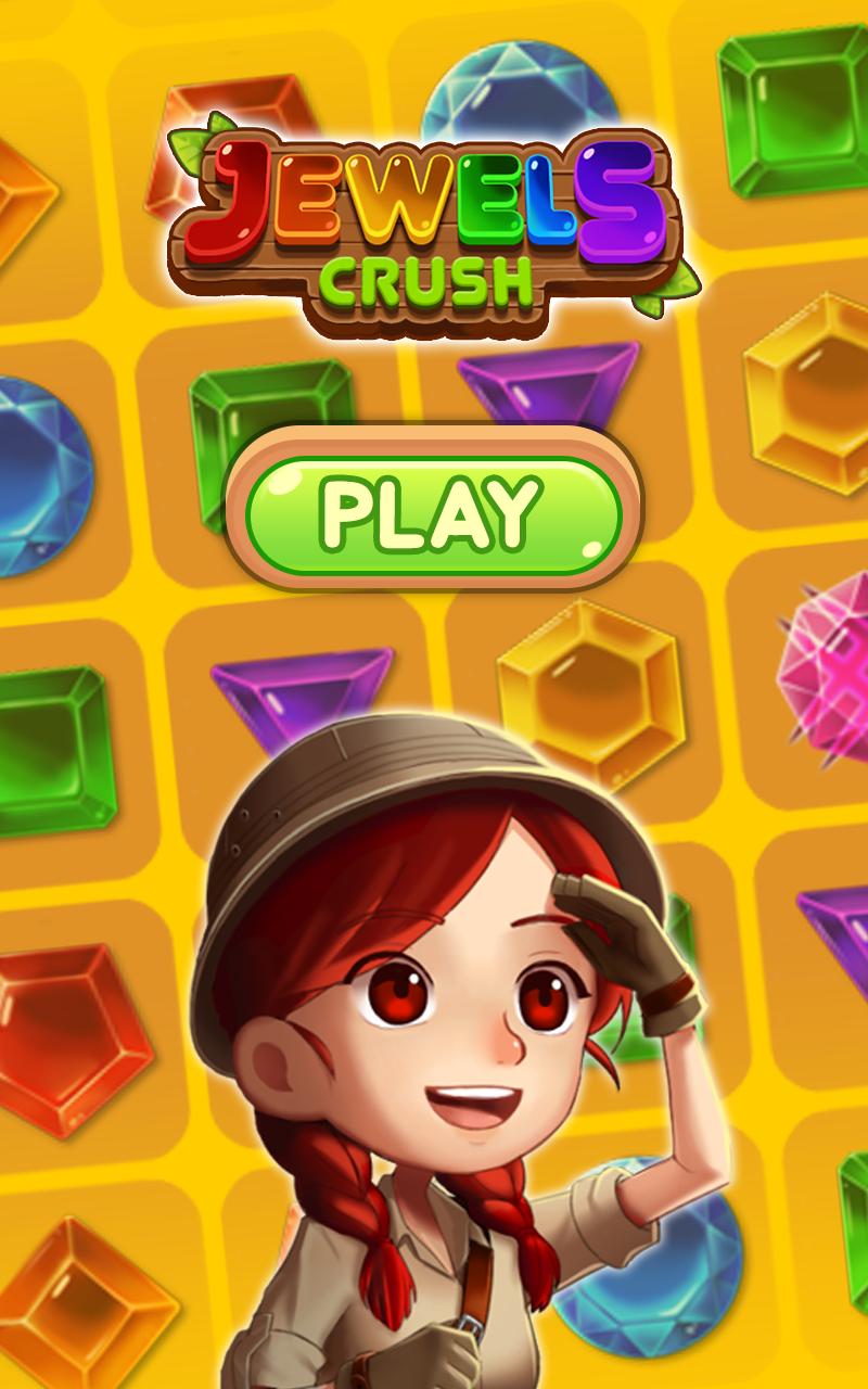 Jewels Crush 2021 : Match 3 Jungle Puzzle