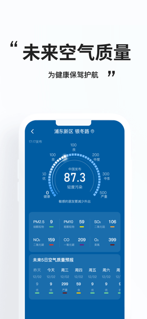 简单天气预报app