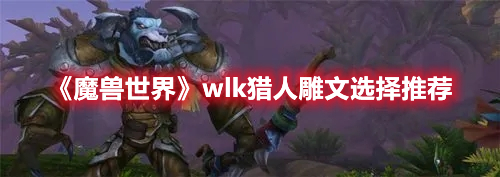 魔兽世界wlk猎人雕文选择推荐